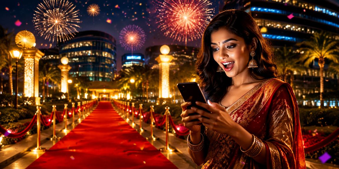 Indian VIP player enjoying premium casino bonuses and rewards